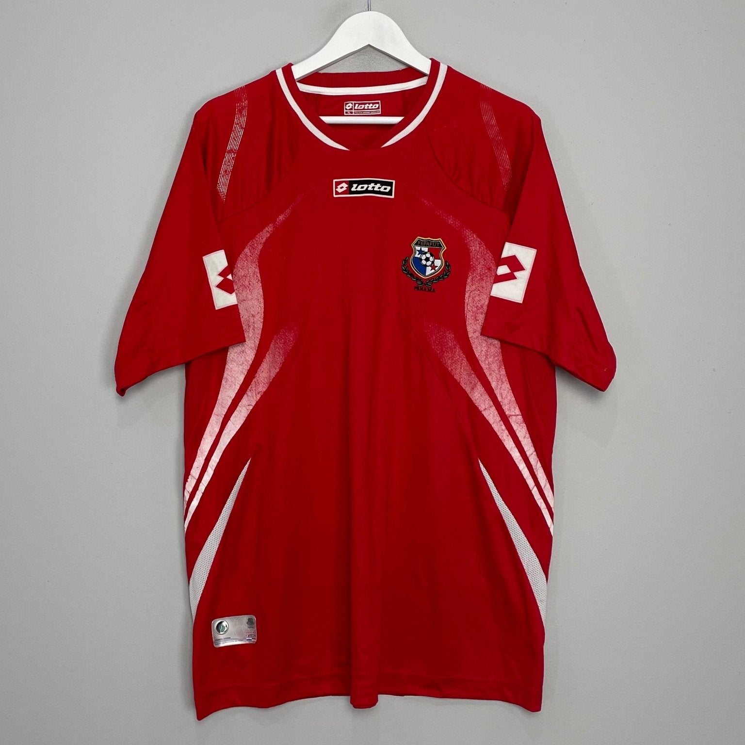 Shop 2009/10 PANAMA HOME SHIRT (XL) LOTTO, classic football shirts, vintage football shirts & retro soccer jerseys at Cult Kits