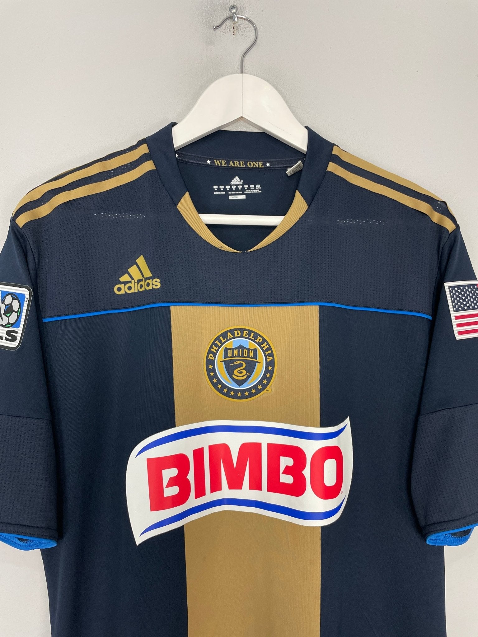 Shop 2009/10 PHILADELPHIA UNION *PLAYER ISSUE* HOME SHIRT (XL) ADIDAS, classic football shirts, vintage football shirts & retro soccer jerseys at Cult Kits