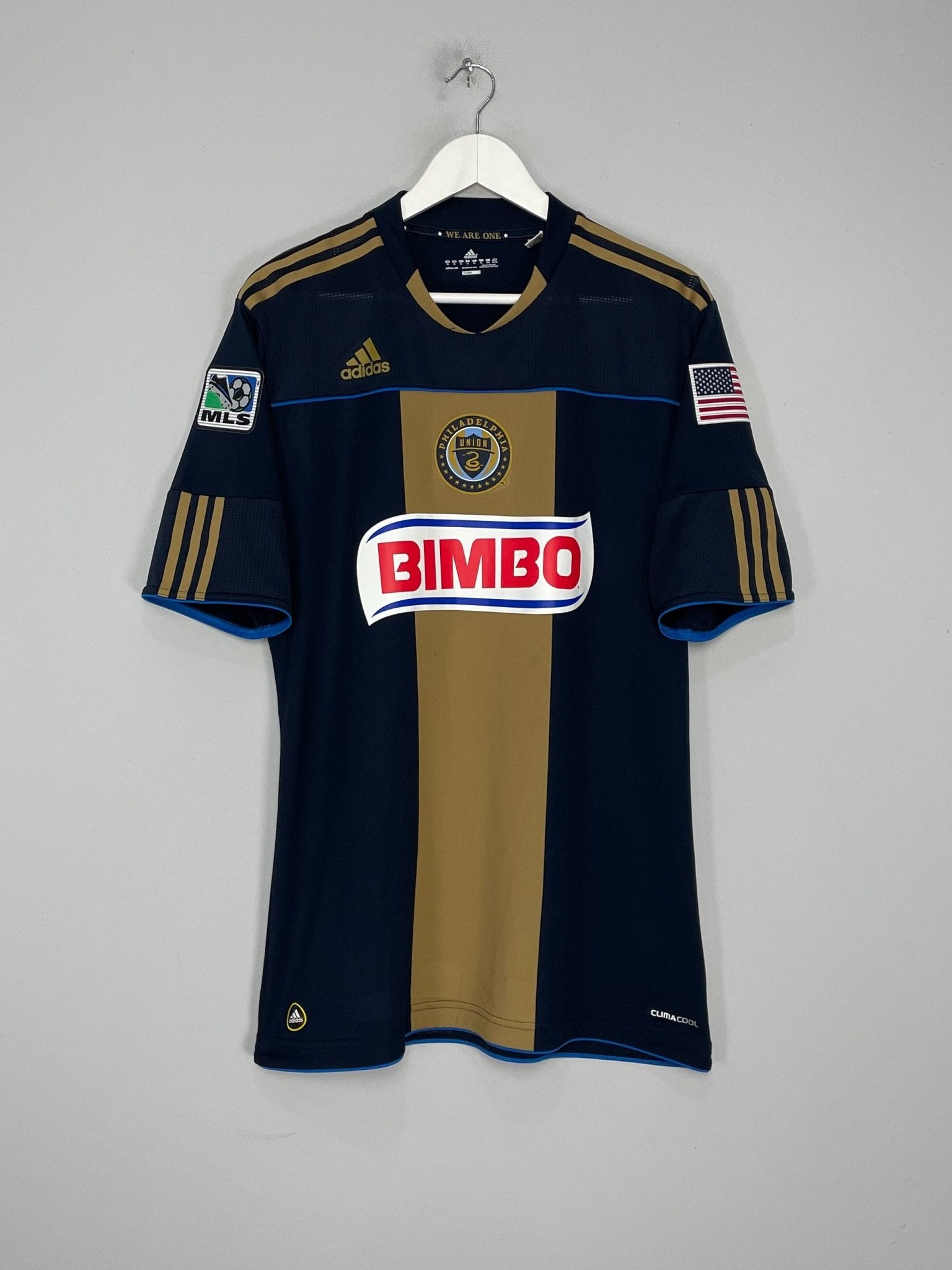 Shop 2009/10 PHILADELPHIA UNION *PLAYER ISSUE* HOME SHIRT (XL) ADIDAS, classic football shirts, vintage football shirts & retro soccer jerseys at Cult Kits