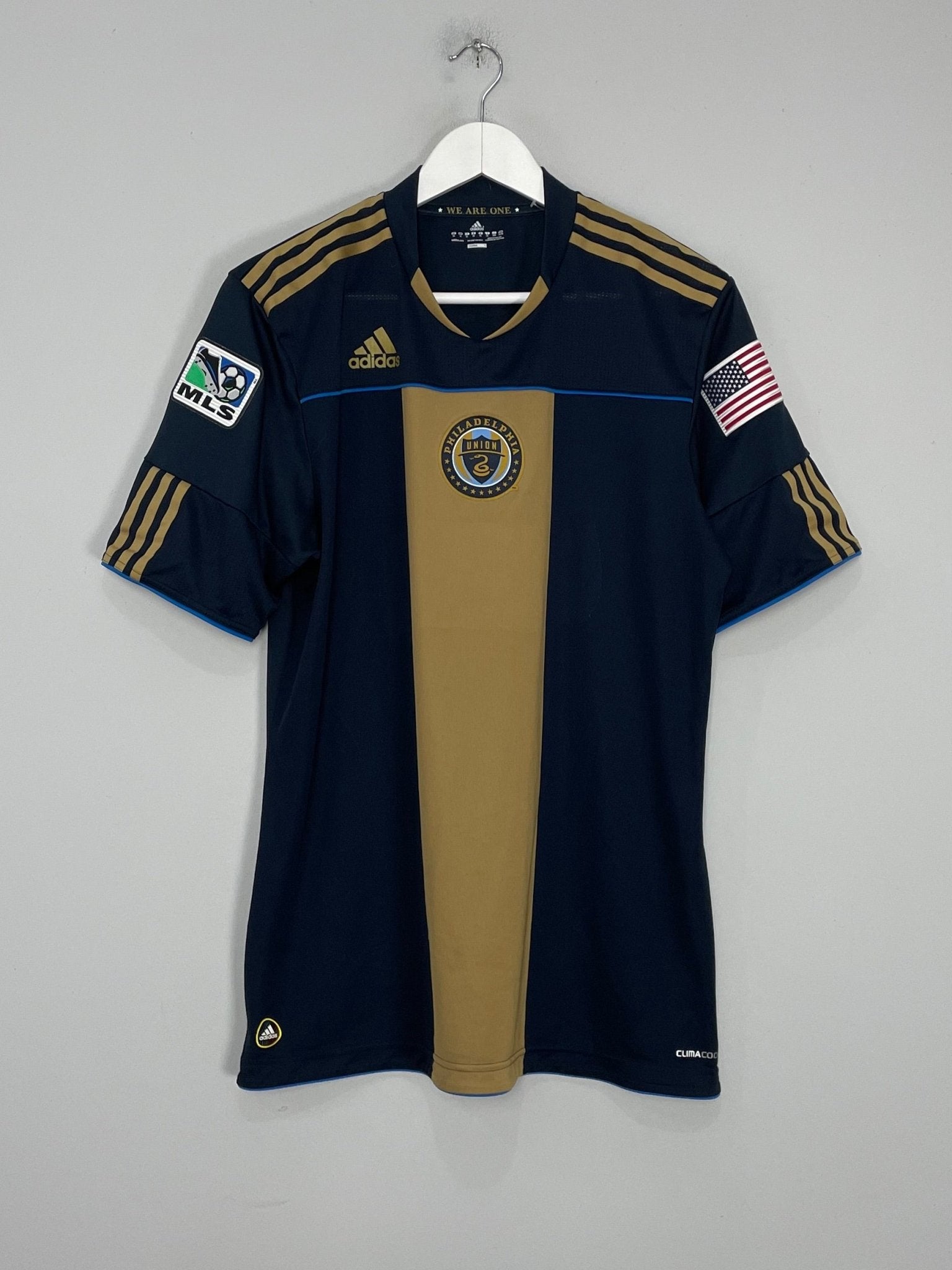 Shop 2009/10 PHILADEPHIA UNION *PLAYER ISSUE* HOME SHIRT (XL) ADIDAS, classic football shirts, vintage football shirts & retro soccer jerseys at Cult Kits