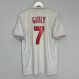 Shop 2009/10 PSG GIULY #7 AWAY SHIRT (L) NIKE, classic football shirts, vintage football shirts & retro soccer jerseys at Cult Kits