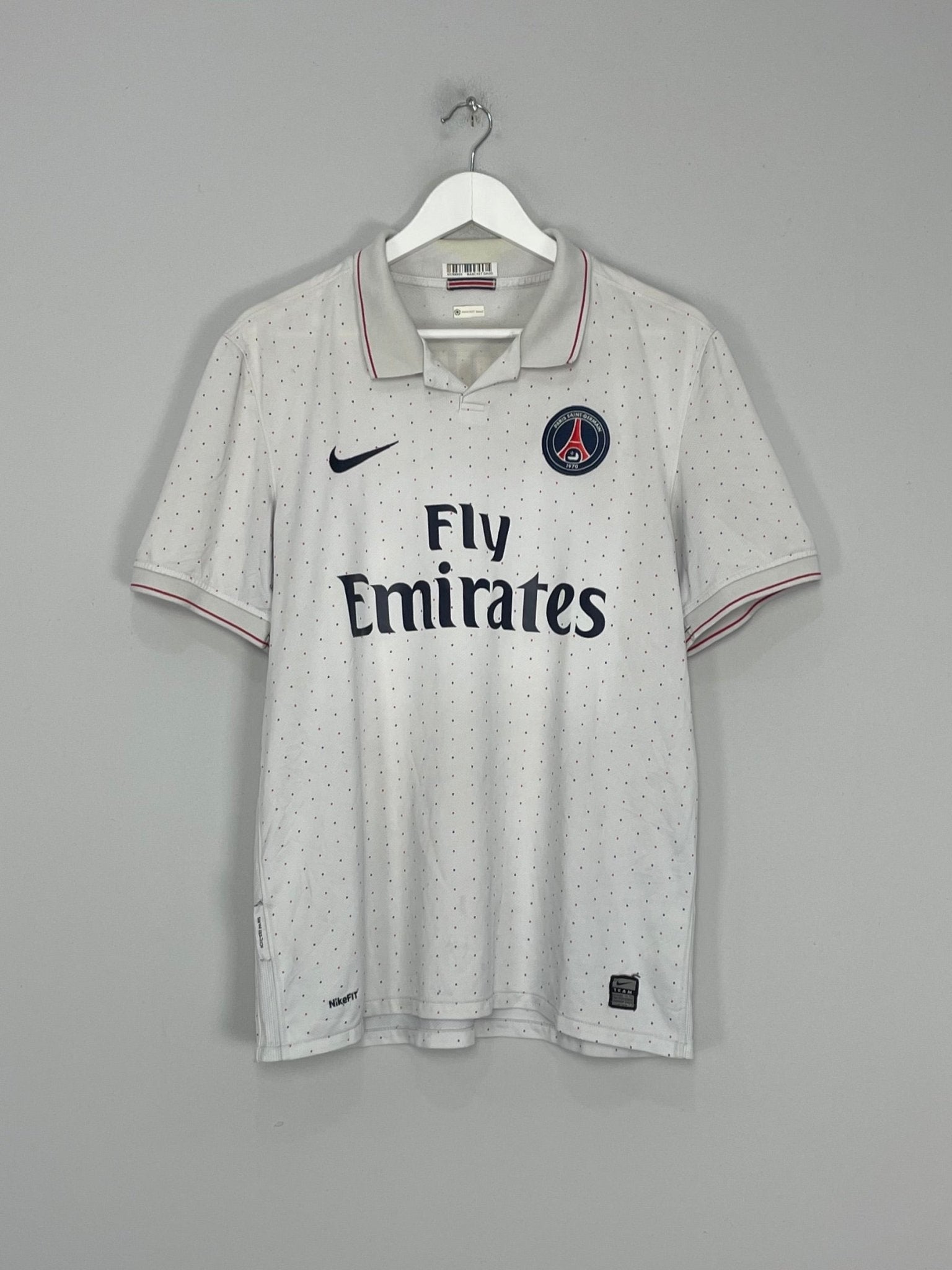 Shop 2009/10 PSG GIULY #7 AWAY SHIRT (L) NIKE, classic football shirts, vintage football shirts & retro soccer jerseys at Cult Kits