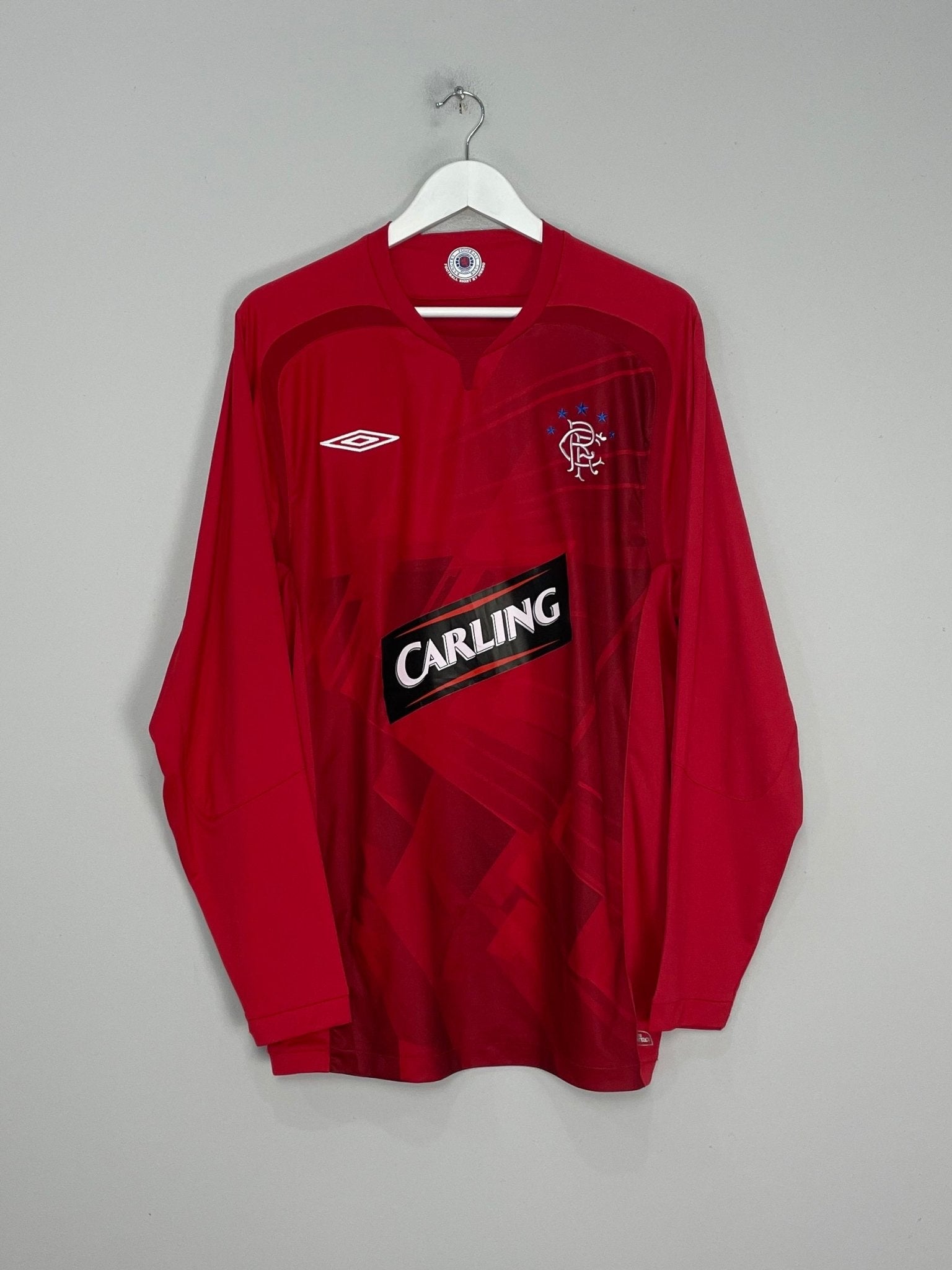 Shop 2009/10 RANGERS GK SHIRT (XL) UMBRO, classic football shirts, vintage football shirts & retro soccer jerseys at Cult Kits