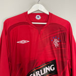 Shop 2009/10 RANGERS GK SHIRT (XL) UMBRO, classic football shirts, vintage football shirts & retro soccer jerseys at Cult Kits