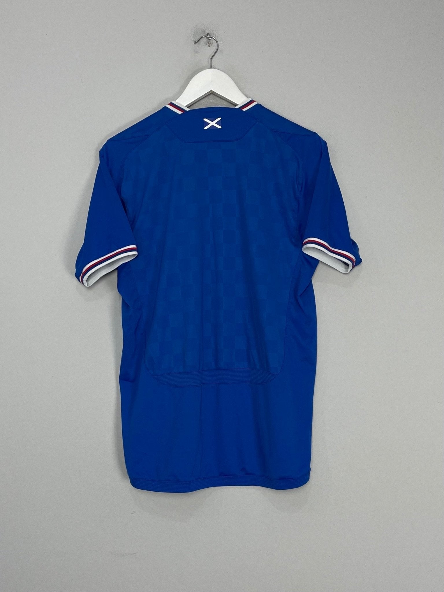 Shop 2009/10 RANGERS HOME SHIRT (M) UMBRO, classic football shirts, vintage football shirts & retro soccer jerseys at Cult Kits
