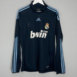 Shop 2009/10 REAL MADRID #22 *PLAYER ISSUE* L/S AWAY SHIRT (L) ADIDAS, classic football shirts, vintage football shirts & retro soccer jerseys at Cult Kits