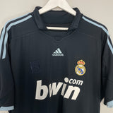 Shop 2009/10 REAL MADRID RONALDO #9 AWAY SHIRT (XL) ADIDAS, classic football shirts, vintage football shirts & retro soccer jerseys at Cult Kits