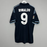 Shop 2009/10 REAL MADRID RONALDO #9 AWAY SHIRT (XL) ADIDAS, classic football shirts, vintage football shirts & retro soccer jerseys at Cult Kits