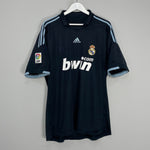 Shop 2009/10 REAL MADRID RONALDO #9 AWAY SHIRT (XL) ADIDAS, classic football shirts, vintage football shirts & retro soccer jerseys at Cult Kits