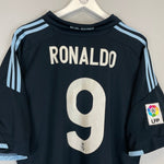2009/10 REAL MADRID RONALDO 9 AWAY SHIRT (XXL) ADIDAS - Cult Kits - XXL - Buy Vintage Football Shirts, Authentic Retro Football Shirts For Sale, Classic Football Shirts & Soccer Jersey