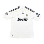 Buy 2009/10 REAL MADRID RONALDO 9 C/L HOME SHIRT (L) ADIDAS ~ Free worldwide shipping available ~ Authentic Vintage Football Shirts from Cult Kits
