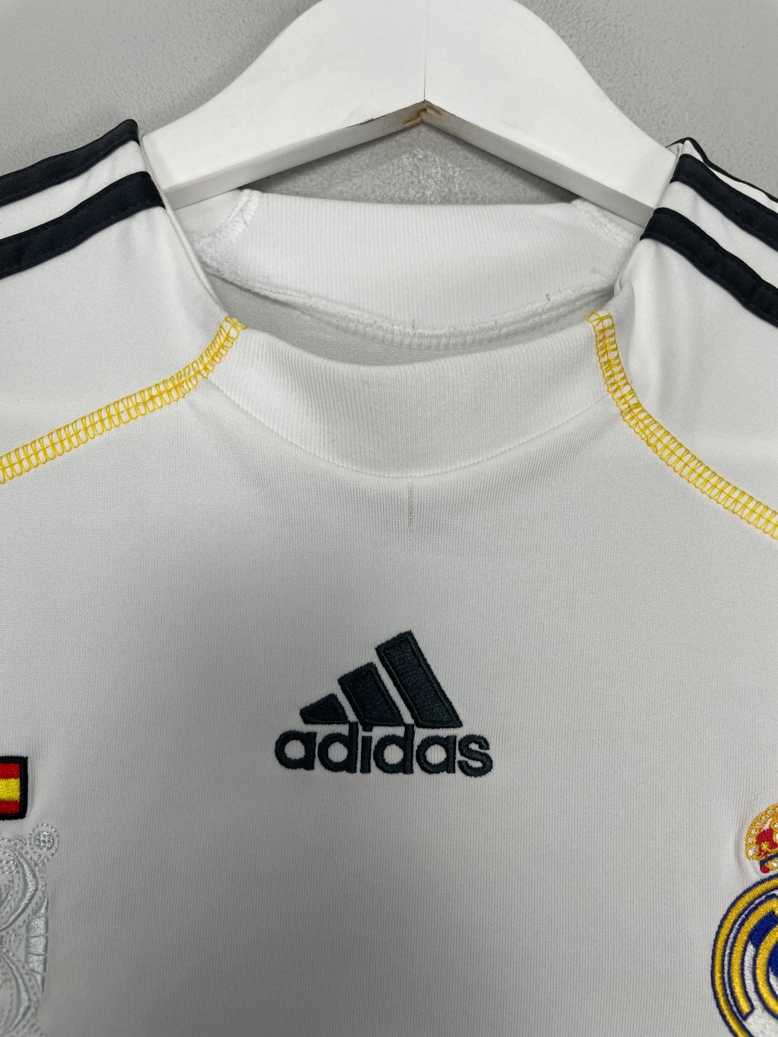 Shop 2009/10 REAL MADRID RONALDO #9 C/L HOME SHIRT (M) ADIDAS, classic football shirts, vintage football shirts & retro soccer jerseys at Cult Kits