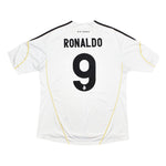 Buy 2009/10 Real Madrid Ronaldo 9 C/L Home Shirt (XL) Adidas ~ Free worldwide shipping ~ Authentic Vintage Football Shirts from Cult Kits