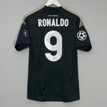 Shop 2009/10 REAL MADRID RONALDO #9 C/L THIRD SHIRT (M) ADIDAS, classic football shirts, vintage football shirts & retro soccer jerseys at Cult Kits