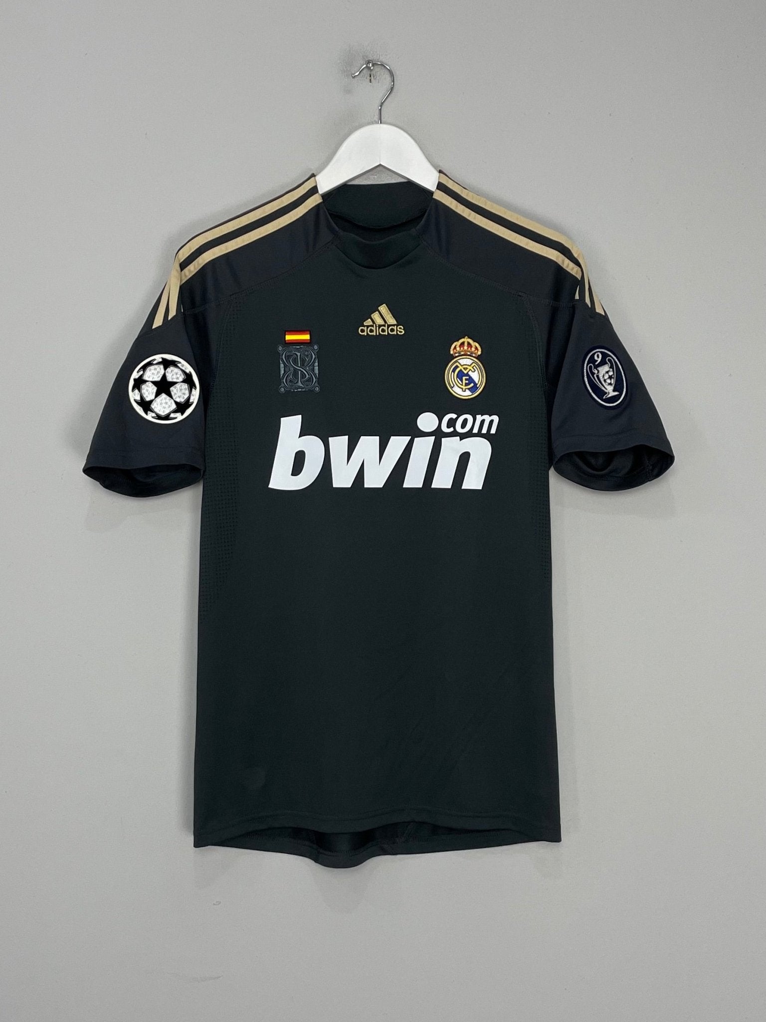 Shop 2009/10 REAL MADRID RONALDO #9 C/L THIRD SHIRT (M) ADIDAS, classic football shirts, vintage football shirts & retro soccer jerseys at Cult Kits