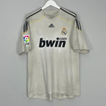 Shop 2009/10 REAL MADRID RONALDO #9 HOME SHIRT (L) ADIDAS, classic football shirts, vintage football shirts & retro soccer jerseys at Cult Kits