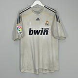 Shop 2009/10 REAL MADRID RONALDO #9 HOME SHIRT (L) ADIDAS, classic football shirts, vintage football shirts & retro soccer jerseys at Cult Kits
