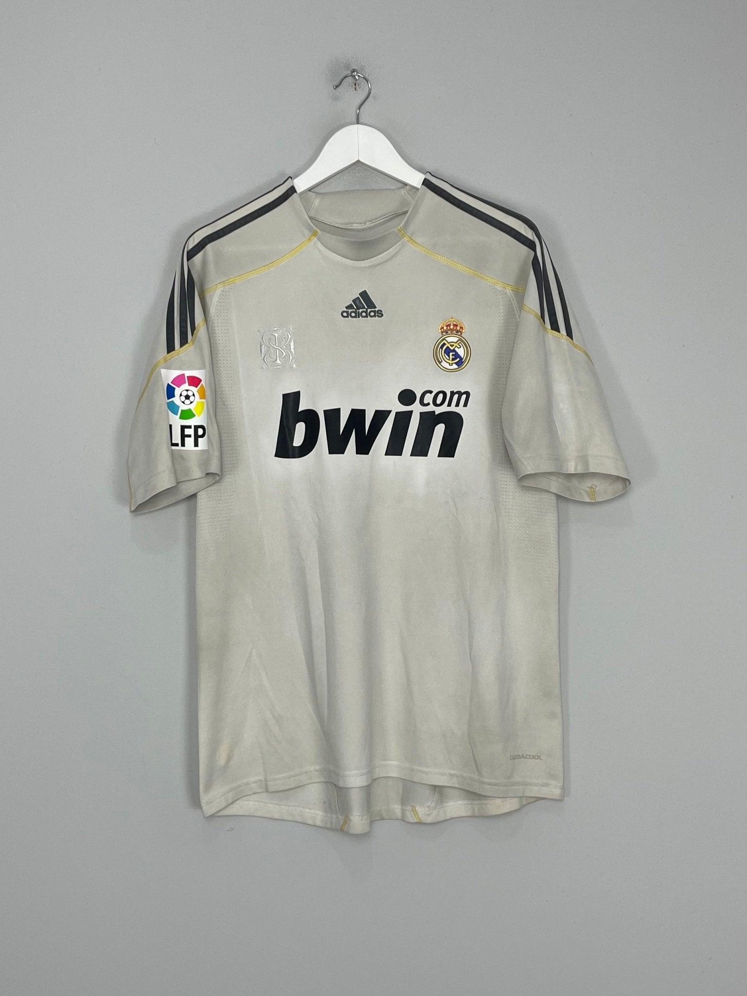 Shop 2009/10 REAL MADRID RONALDO #9 HOME SHIRT (L) ADIDAS, classic football shirts, vintage football shirts & retro soccer jerseys at Cult Kits
