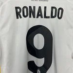 Shop 2009/10 REAL MADRID RONALDO #9 HOME SHIRT (L) ADIDAS, classic football shirts, vintage football shirts & retro soccer jerseys at Cult Kits
