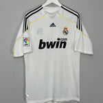 Shop 2009/10 REAL MADRID RONALDO #9 HOME SHIRT (L) ADIDAS, classic football shirts, vintage football shirts & retro soccer jerseys at Cult Kits