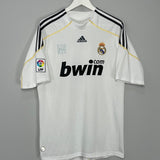 Shop 2009/10 REAL MADRID RONALDO #9 HOME SHIRT (L) ADIDAS, classic football shirts, vintage football shirts & retro soccer jerseys at Cult Kits