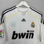 Shop 2009/10 REAL MADRID RONALDO #9 HOME SHIRT (L) ADIDAS, classic football shirts, vintage football shirts & retro soccer jerseys at Cult Kits
