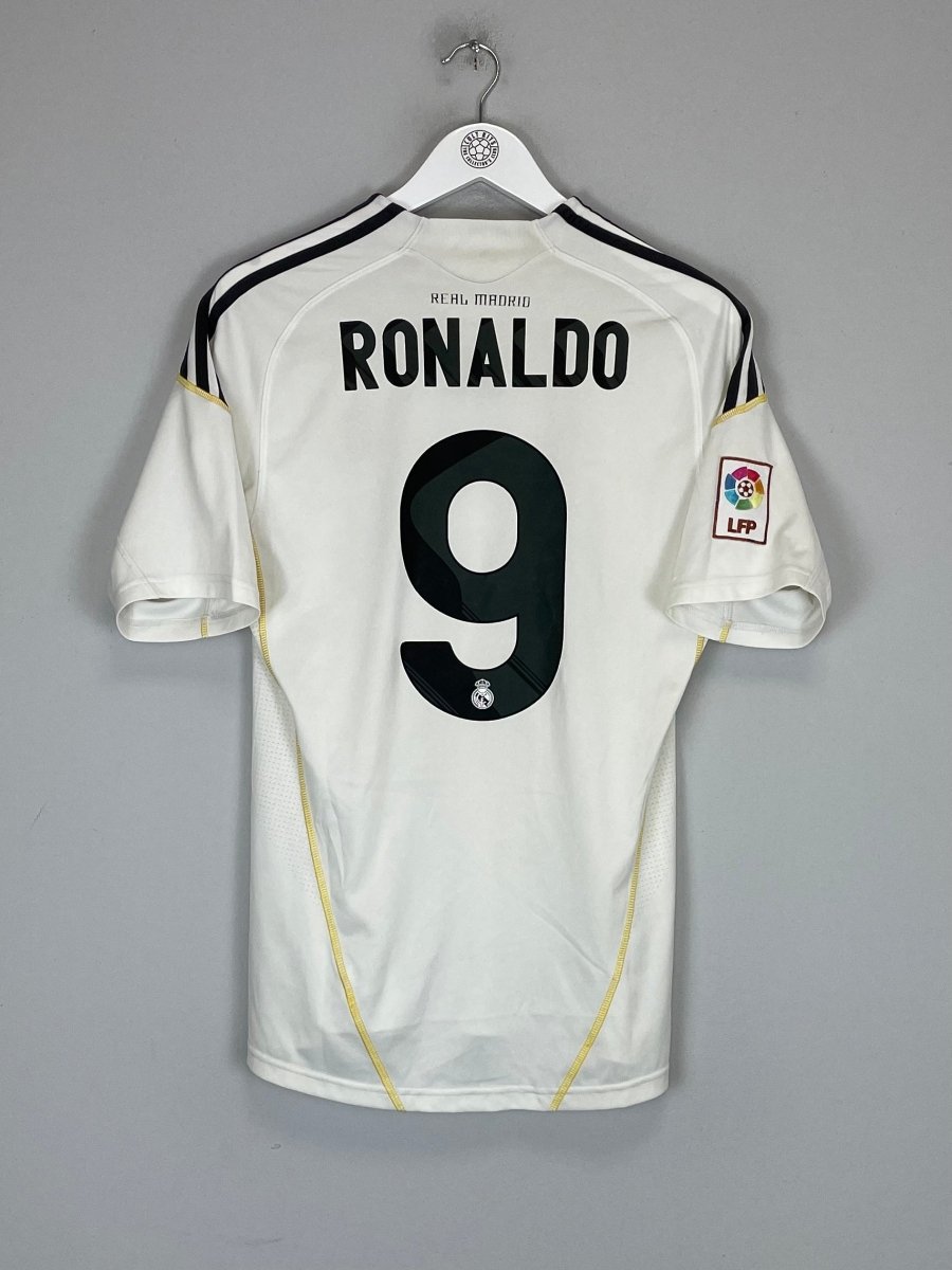 2009/10 REAL MADRID RONALDO 9 HOME SHIRT (M) ADIDAS - Cult Kits - Medium - Buy Vintage Football Shirts, Authentic Retro Football Shirts For Sale, Classic Football Shirts & Soccer Jersey