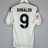 2009/10 REAL MADRID RONALDO 9 HOME SHIRT (M) ADIDAS - Cult Kits - Medium - Buy Vintage Football Shirts, Authentic Retro Football Shirts For Sale, Classic Football Shirts & Soccer Jersey
