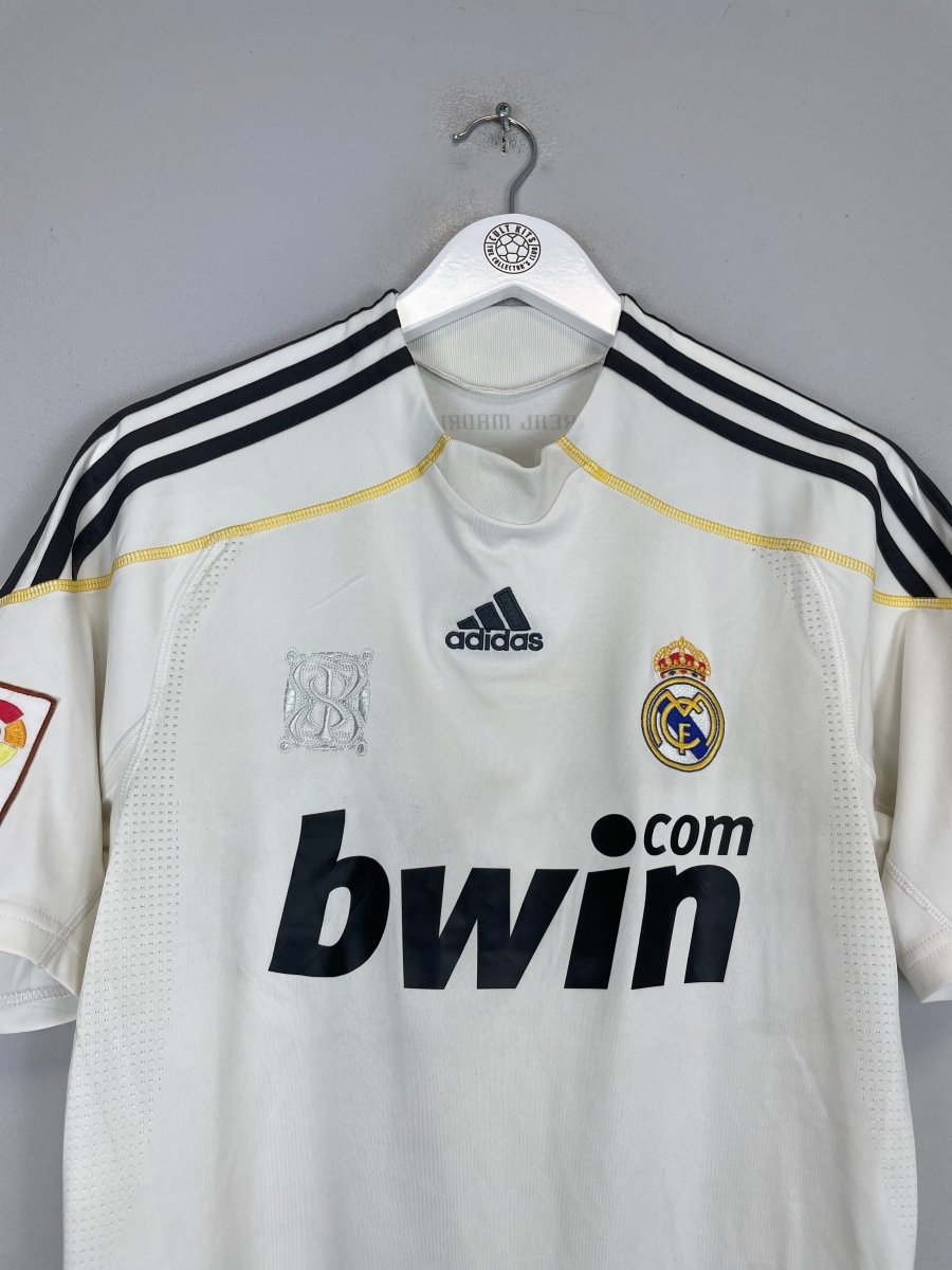 2009/10 REAL MADRID RONALDO 9 HOME SHIRT (M) ADIDAS - Cult Kits - Medium - Buy Vintage Football Shirts, Authentic Retro Football Shirts For Sale, Classic Football Shirts & Soccer Jersey