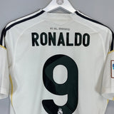 2009/10 REAL MADRID RONALDO 9 HOME SHIRT (M) ADIDAS - Cult Kits - Medium - Buy Vintage Football Shirts, Authentic Retro Football Shirts For Sale, Classic Football Shirts & Soccer Jersey