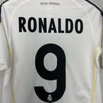 Shop 2009/10 REAL MADRID RONALDO #9 HOME SHIRT (S) ADIDAS, classic football shirts, vintage football shirts & retro soccer jerseys at Cult Kits