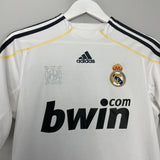 Shop 2009/10 REAL MADRID RONALDO #9 HOME SHIRT (S) ADIDAS, classic football shirts, vintage football shirts & retro soccer jerseys at Cult Kits