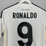 Shop 2009/10 REAL MADRID RONALDO #9 HOME SHIRT (S) ADIDAS, classic football shirts, vintage football shirts & retro soccer jerseys at Cult Kits