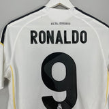 Shop 2009/10 REAL MADRID RONALDO #9 HOME SHIRT (S) ADIDAS, classic football shirts, vintage football shirts & retro soccer jerseys at Cult Kits