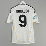 Shop 2009/10 REAL MADRID RONALDO #9 HOME SHIRT (S) ADIDAS, classic football shirts, vintage football shirts & retro soccer jerseys at Cult Kits