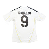 Buy 2009/10 REAL MADRID RONALDO 9 HOME SHIRT (S) ADIDAS ~ Free worldwide shipping available ~ Authentic Vintage Football Shirts from Cult Kits