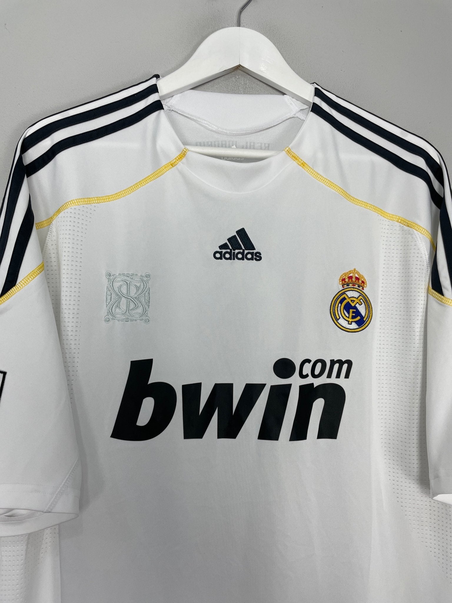 Shop 2009/10 REAL MADRID RONALDO #9 HOME SHIRT (XXL) ADIDAS, classic football shirts, vintage football shirts & retro soccer jerseys at Cult Kits