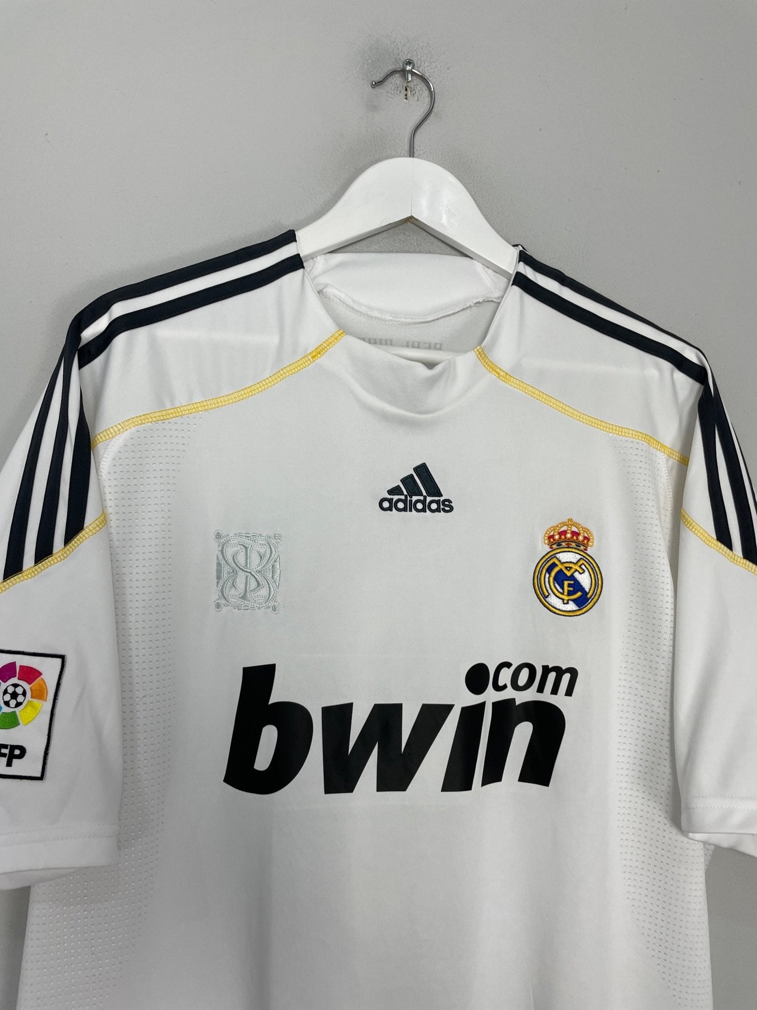 Shop 2009/10 REAL MADRID RONALDO #9 HOME SHIRT (XXL) ADIDAS, classic football shirts, vintage football shirts & retro soccer jerseys at Cult Kits