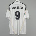 Shop 2009/10 REAL MADRID RONALDO #9 HOME SHIRT (XXL) ADIDAS, classic football shirts, vintage football shirts & retro soccer jerseys at Cult Kits