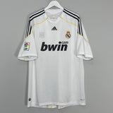 Shop 2009/10 REAL MADRID RONALDO #9 HOME SHIRT (XXL) ADIDAS, classic football shirts, vintage football shirts & retro soccer jerseys at Cult Kits