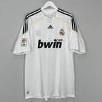 Shop 2009/10 REAL MADRID RONALDO #9 HOME SHIRT (XXL) ADIDAS, classic football shirts, vintage football shirts & retro soccer jerseys at Cult Kits