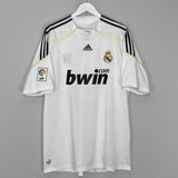Shop 2009/10 REAL MADRID RONALDO #9 HOME SHIRT (XXL) ADIDAS, classic football shirts, vintage football shirts & retro soccer jerseys at Cult Kits