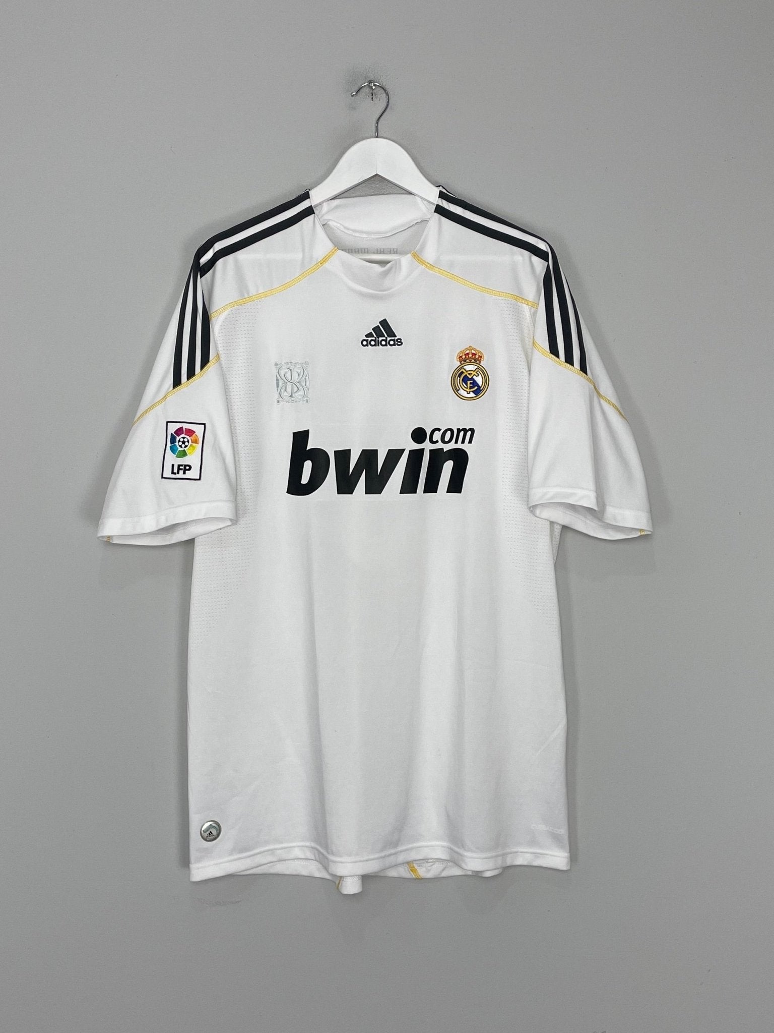 Shop 2009/10 REAL MADRID RONALDO #9 HOME SHIRT (XXL) ADIDAS, classic football shirts, vintage football shirts & retro soccer jerseys at Cult Kits