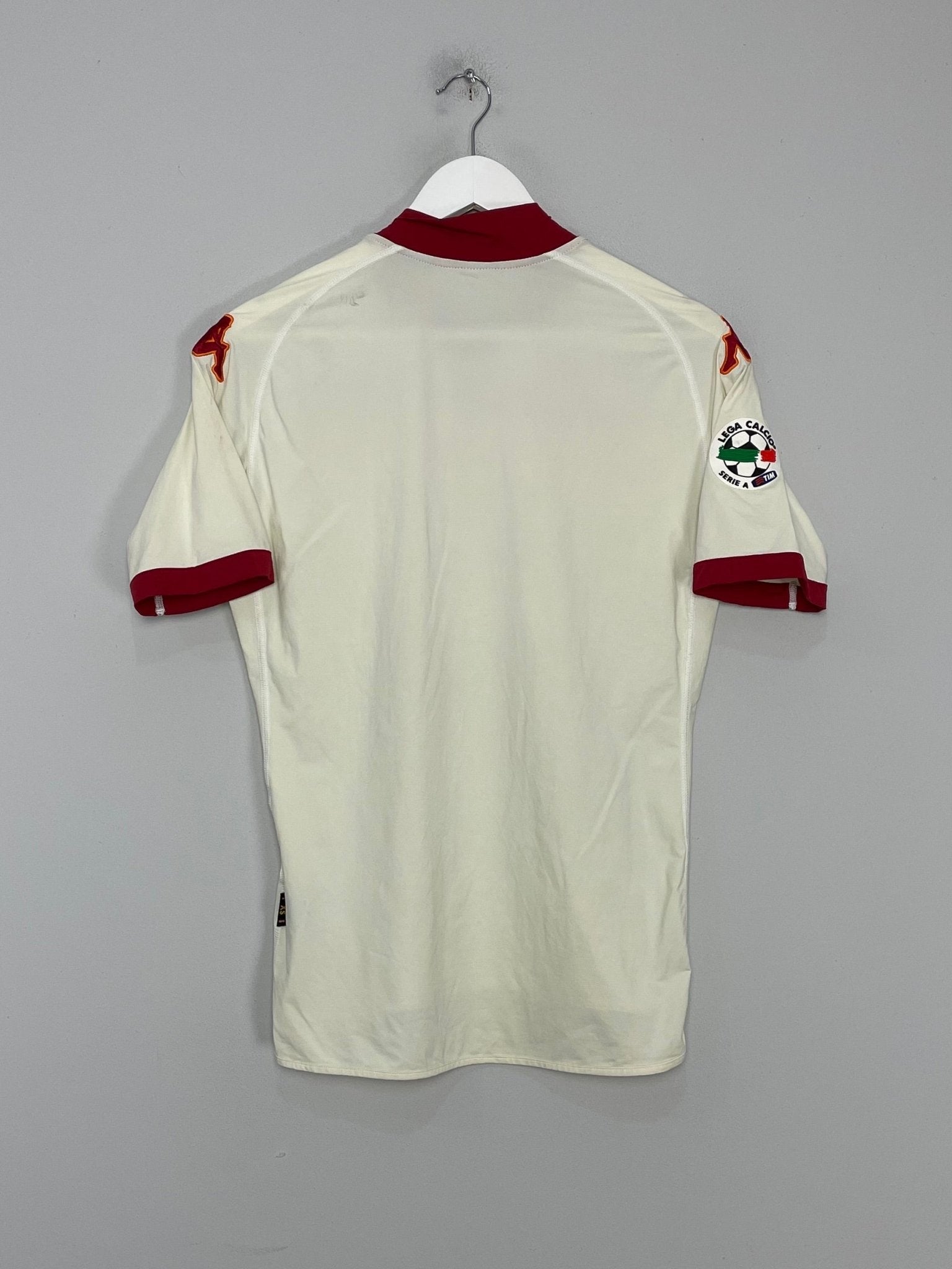Shop 2009/10 ROMA AWAY SHIRT (XS) KAPPA, classic football shirts, vintage football shirts & retro soccer jerseys at Cult Kits