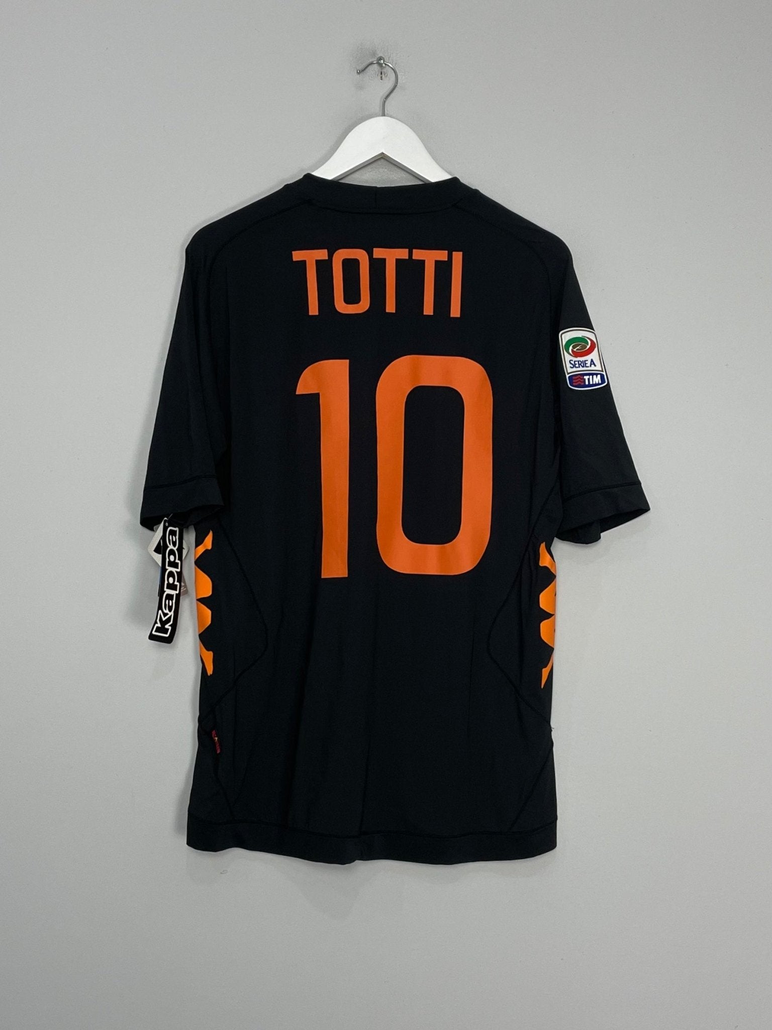 Shop 2009/10 ROMA TOTTI #10 *BNWT* THIRD SHIRT (XXL) KAPPA, classic football shirts, vintage football shirts & retro soccer jerseys at Cult Kits