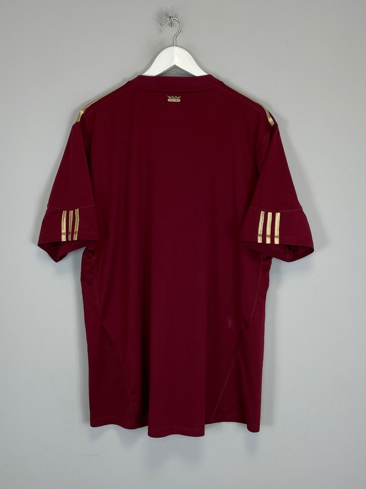 Shop 2009/10 RUSSIA HOME SHIRT (XL) ADIDAS, classic football shirts, vintage football shirts & retro soccer jerseys at Cult Kits