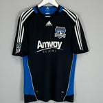 Shop 2009/10 SAN JOSE EARTHQUAKES HOME SHIRT (M) ADIDAS, classic football shirts, vintage football shirts & retro soccer jerseys at Cult Kits