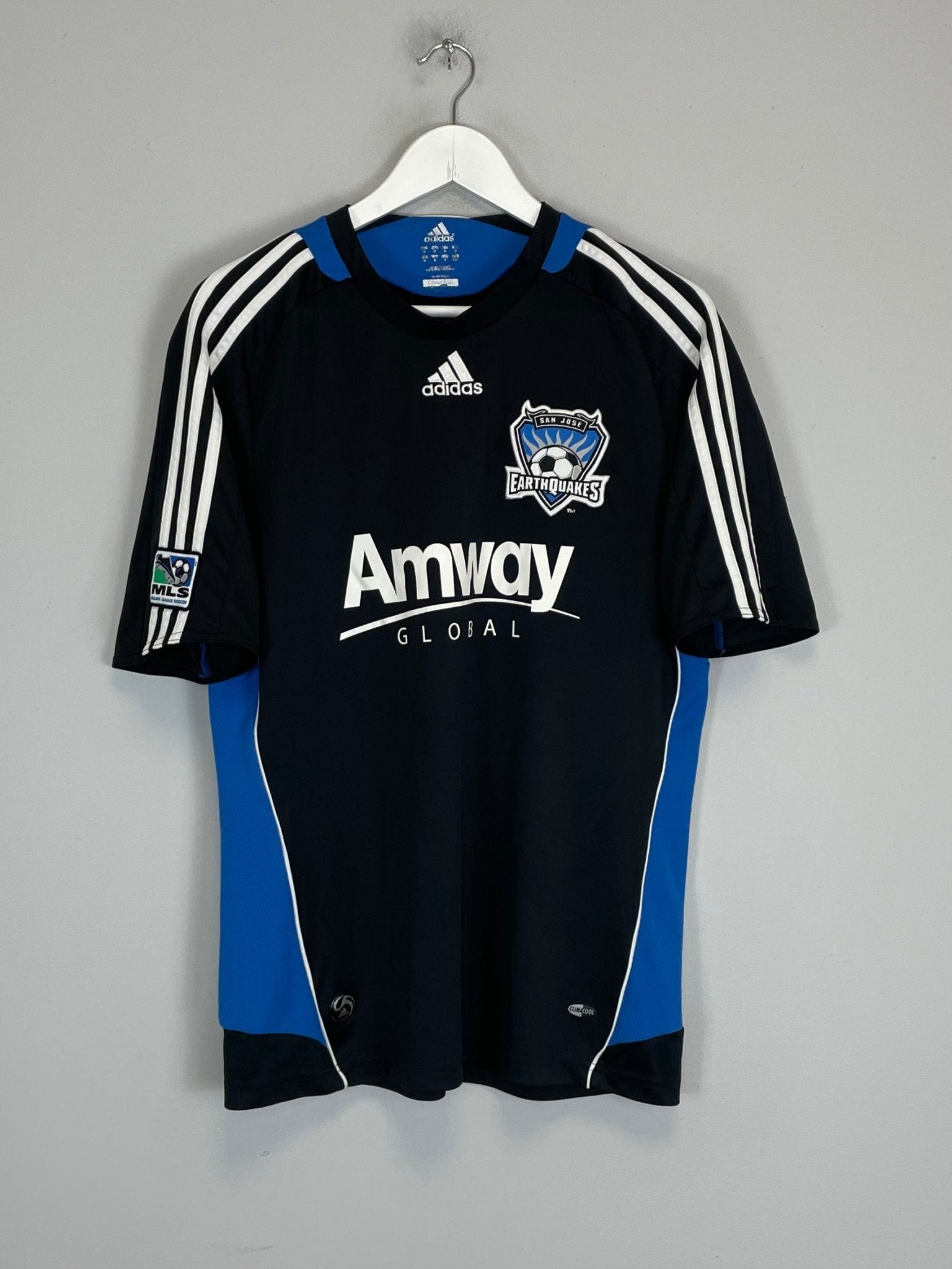 Shop 2009/10 SAN JOSE EARTHQUAKES HOME SHIRT (M) ADIDAS, classic football shirts, vintage football shirts & retro soccer jerseys at Cult Kits