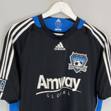 Shop 2009/10 SAN JOSE EARTHQUAKES HOME SHIRT (M) ADIDAS, classic football shirts, vintage football shirts & retro soccer jerseys at Cult Kits