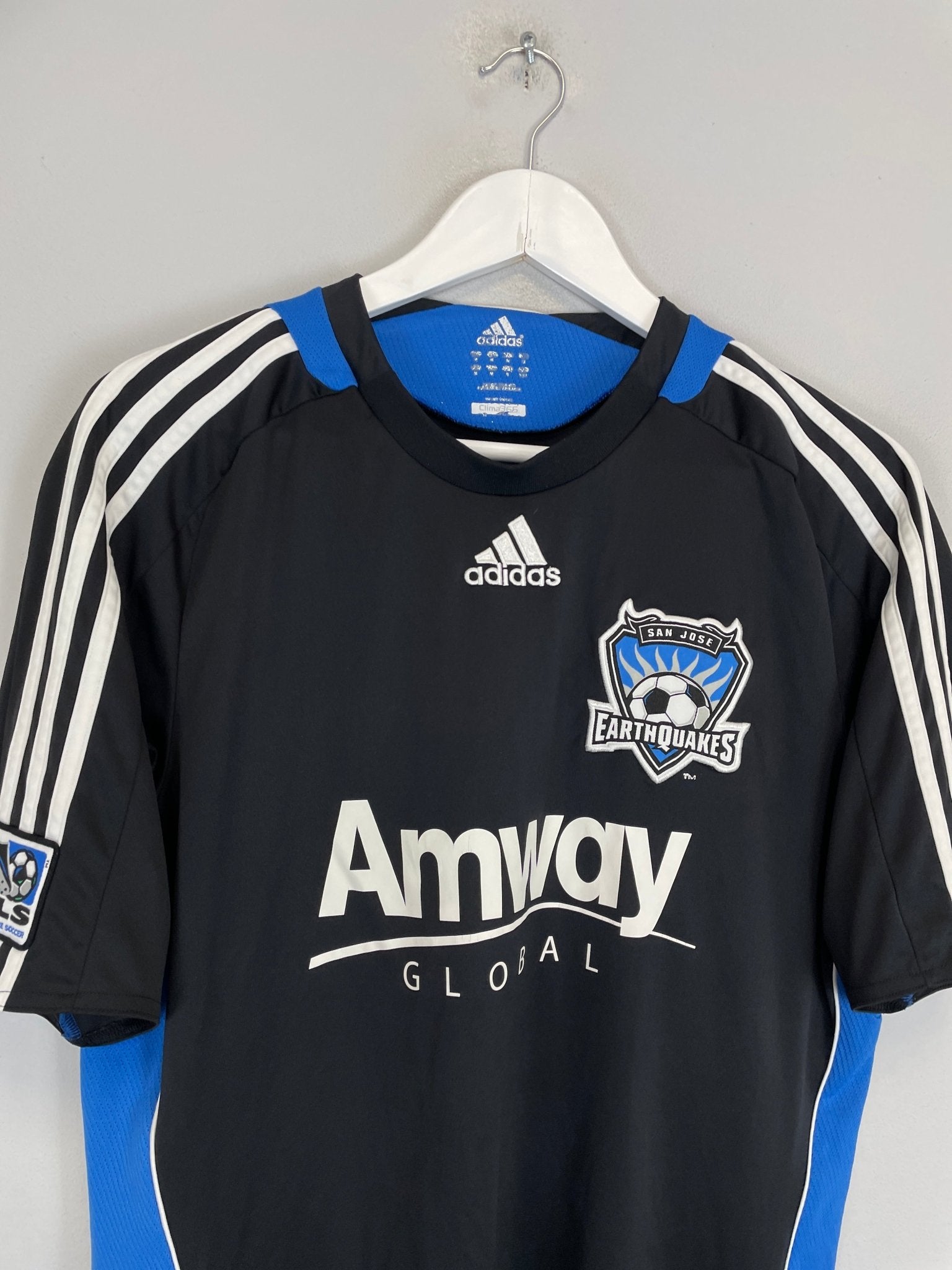 Shop 2009/10 SAN JOSE EARTHQUAKES HOME SHIRT (M) ADIDAS, classic football shirts, vintage football shirts & retro soccer jerseys at Cult Kits